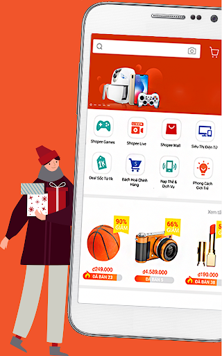 Tips Online Shopee Shopping - Image screenshot of android app