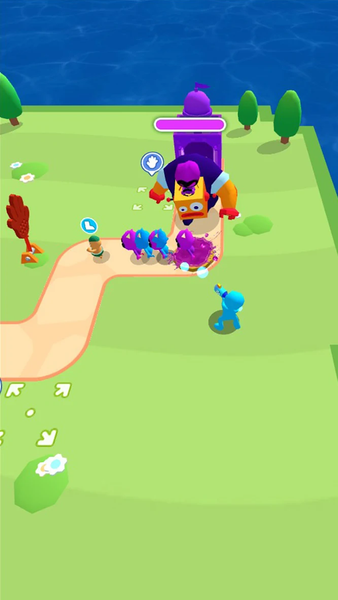 Shoot Defense 3D (2022) - Gameplay image of android game