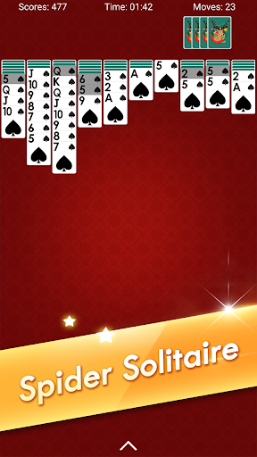 Spider Solitaire - Card Games - عکس بازی موبایلی اندروید