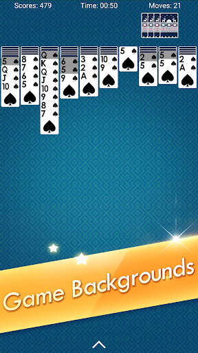 Spider Solitaire - Card Games - عکس بازی موبایلی اندروید