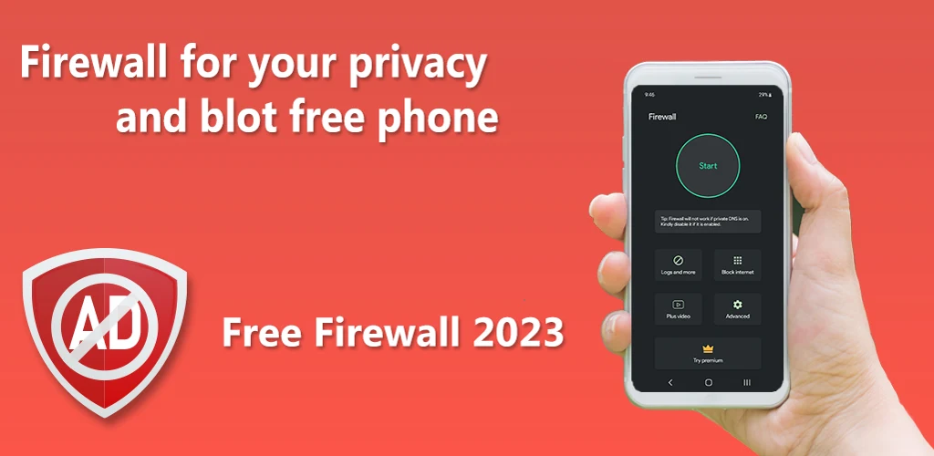 Adkiller Firewall - Image screenshot of android app