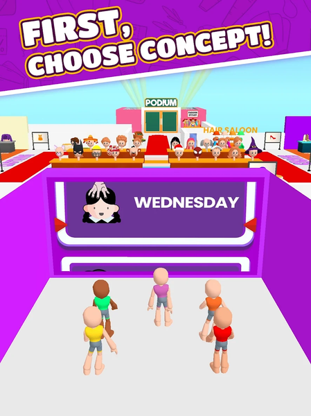 Fashion Famous - Dress Up Game - Gameplay image of android game