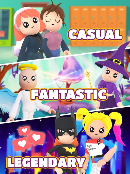 Fashion Famous - Dress Up Game - Gameplay image of android game