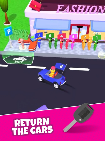 Valet Master - Car Parking - Gameplay image of android game