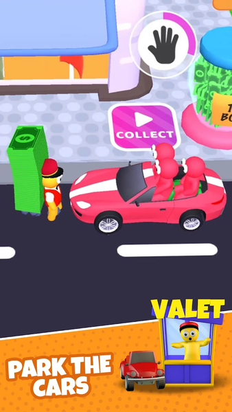 Valet Master - Car Parking - Gameplay image of android game