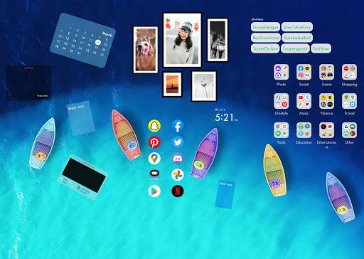 Wide Launcher - عکس برنامه موبایلی اندروید