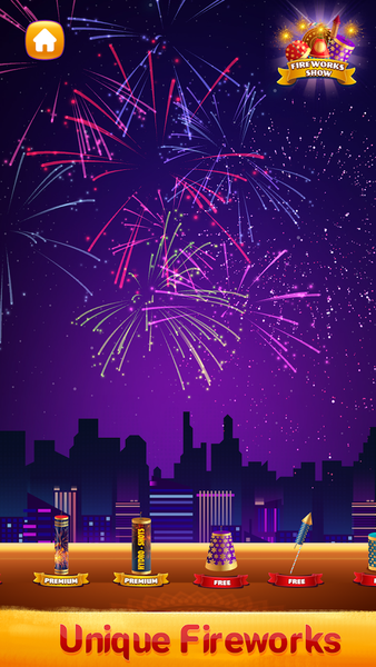 Fireworks Play Show Simulator - عکس بازی موبایلی اندروید