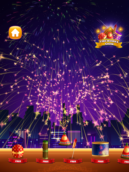 Fireworks Play Show Simulator - عکس بازی موبایلی اندروید