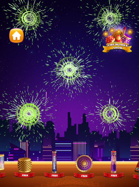 Fireworks Play Show Simulator - عکس بازی موبایلی اندروید