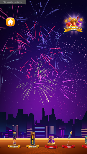 Fireworks Play Show Simulator - عکس بازی موبایلی اندروید