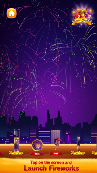Fireworks Play Show Simulator - عکس بازی موبایلی اندروید