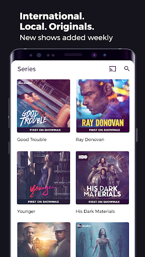 Showmax 1.0 - Image screenshot of android app
