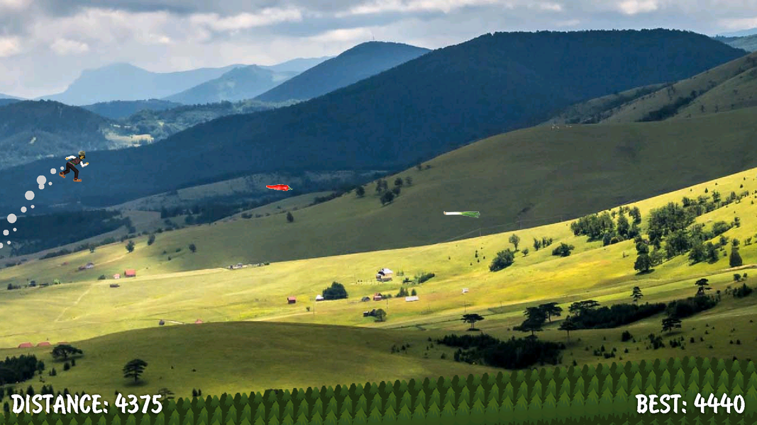 Gedža - Amazing Flying RedNeck - عکس بازی موبایلی اندروید