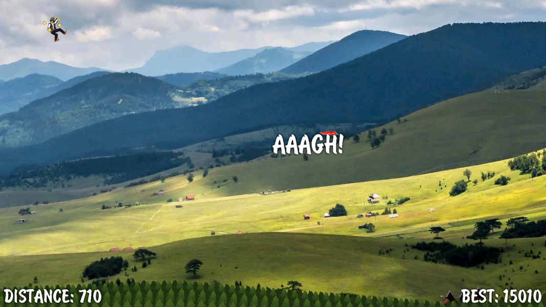 Gedža - Amazing Flying RedNeck - عکس بازی موبایلی اندروید