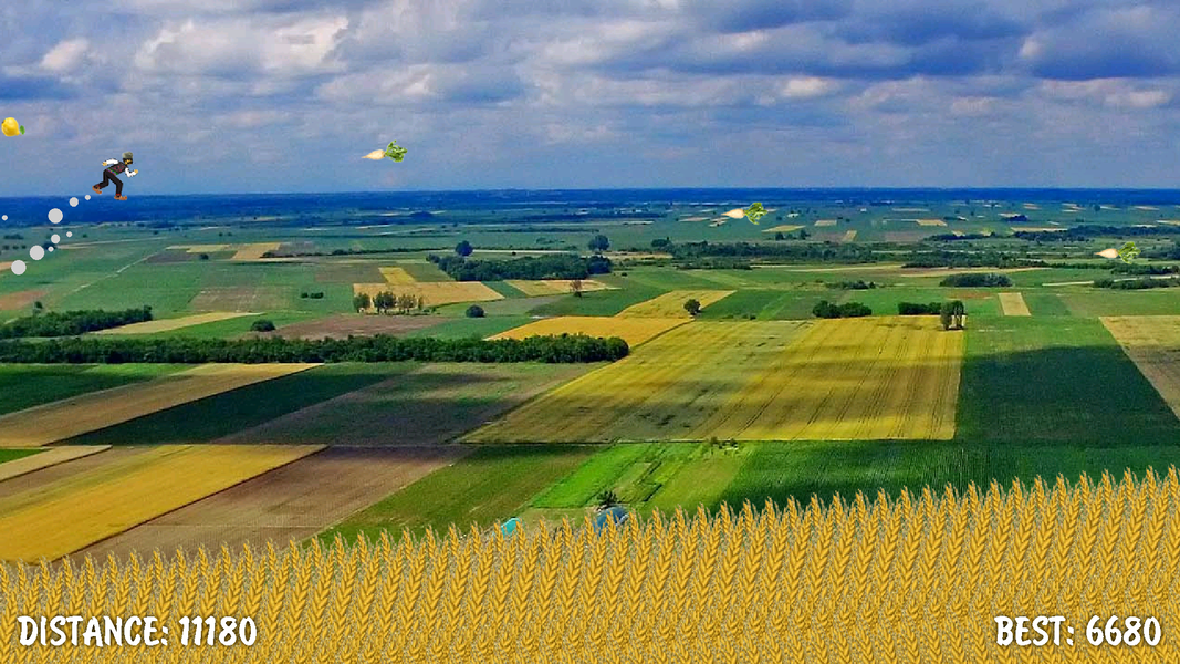 Gedža - Amazing Flying RedNeck - عکس بازی موبایلی اندروید