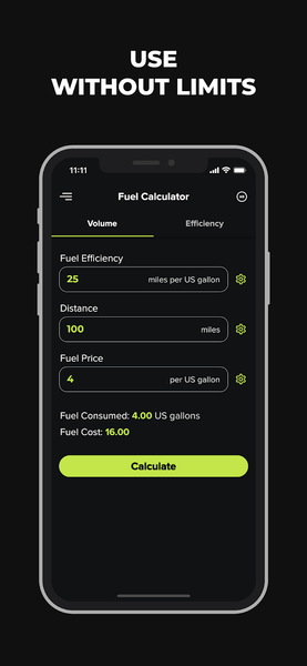 Fuel Calculator - عکس برنامه موبایلی اندروید