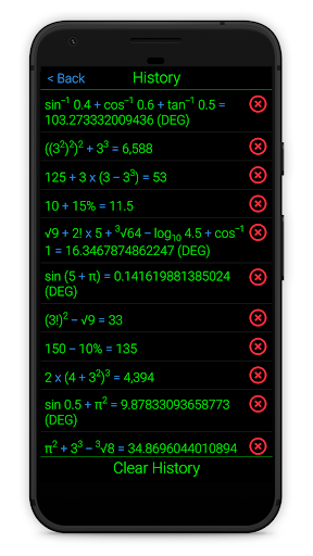 Calculator - Image screenshot of android app