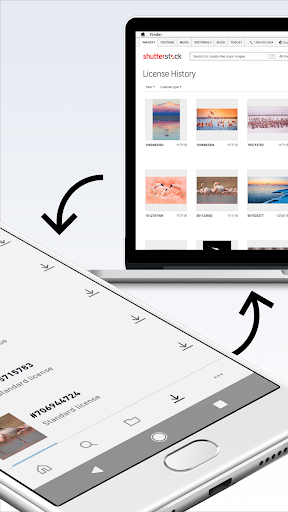 Shutterstock - Image & Video - Image screenshot of android app