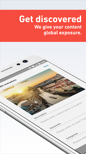 Shutterstock Contributor - عکس برنامه موبایلی اندروید