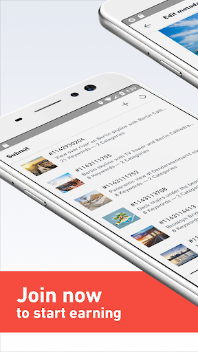 Shutterstock Contributor - عکس برنامه موبایلی اندروید