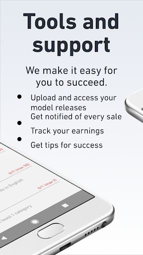 Shutterstock Contributor - عکس برنامه موبایلی اندروید