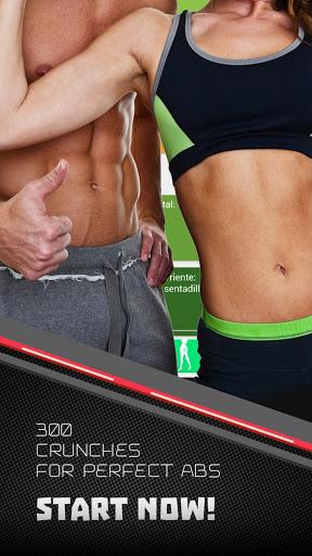 300 sit-ups abs workout. Be Stronger - Image screenshot of android app