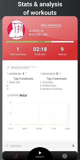 Perfect abs - Six Pack workout - Image screenshot of android app