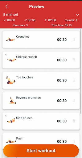 Perfect abs - Six Pack workout - عکس برنامه موبایلی اندروید