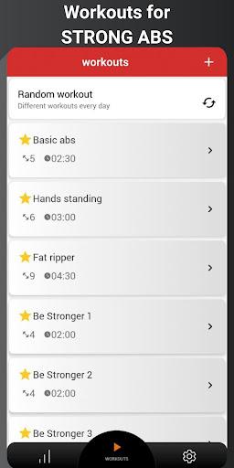 Perfect abs - Six Pack workout - عکس برنامه موبایلی اندروید
