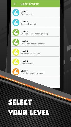 Burpee workout - Image screenshot of android app