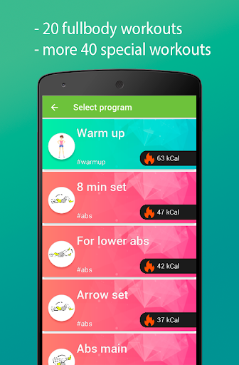 Full body workout - Lose weigh - Image screenshot of android app