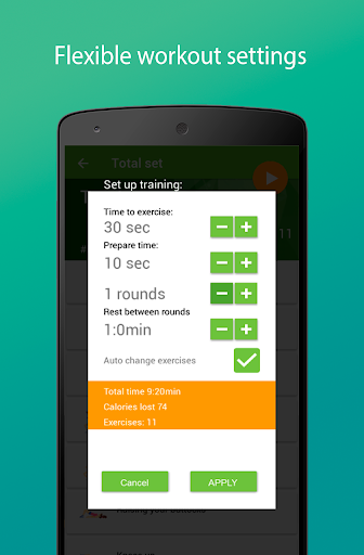 Full body workout - Lose weigh - عکس برنامه موبایلی اندروید