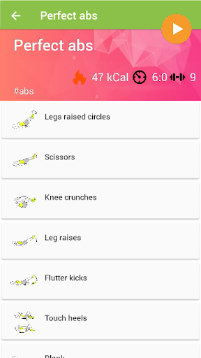 Full body workout - Lose weigh - عکس برنامه موبایلی اندروید