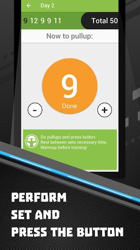 ۵۰ Pull-ups workout BeStronger - عکس برنامه موبایلی اندروید