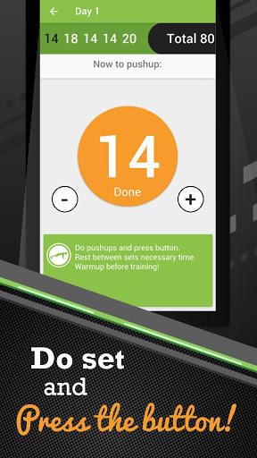۱۰۰ Pushups workout BeStronger - عکس برنامه موبایلی اندروید