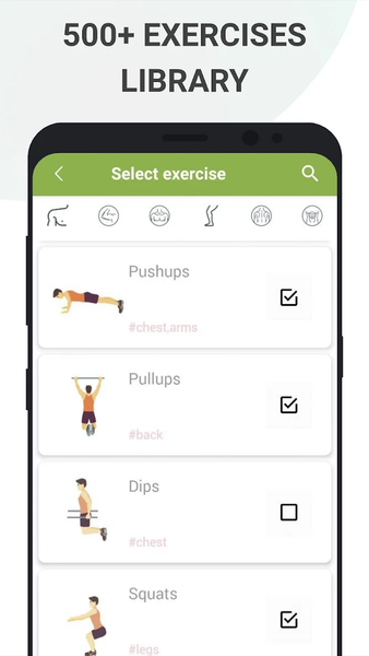 Home workouts BeStronger - Image screenshot of android app