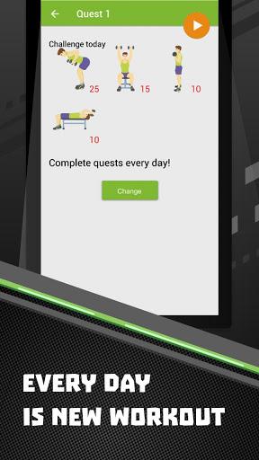 Home workouts with dumbbells - عکس برنامه موبایلی اندروید