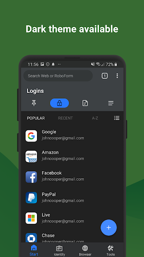 RoboForm Password Manager - عکس برنامه موبایلی اندروید
