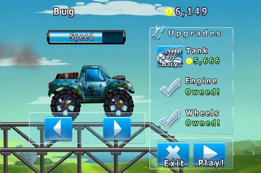 Monster Truck Toss - Gameplay image of android game