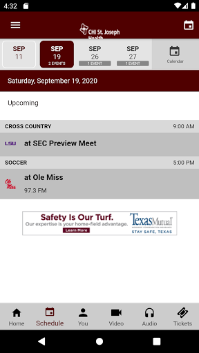 12th Man Mobile - Image screenshot of android app