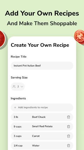 SideChef: ۱۵K Recipes, Meal Planner, Grocery List - عکس برنامه موبایلی اندروید