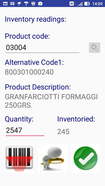 SDM warehouse inventory - Image screenshot of android app