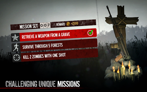 Into the Dead - دنیای زامبیها - عکس بازی موبایلی اندروید