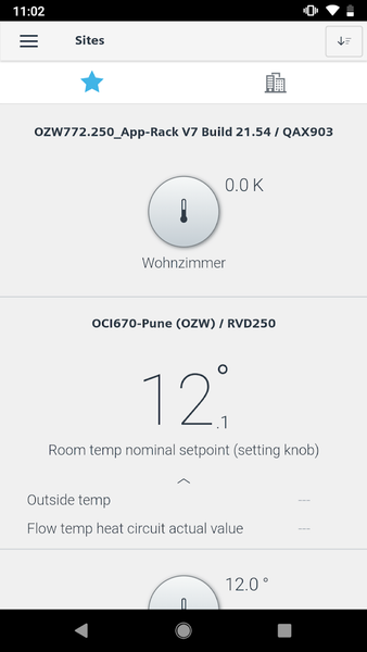 HomeControl IC - Image screenshot of android app