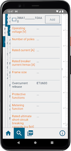 SIMARIS curves - Image screenshot of android app