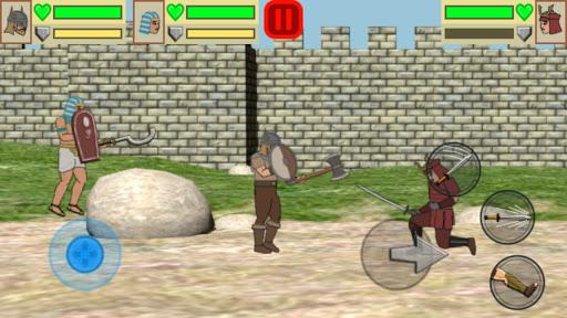 Medieval Warriors Arena - Gameplay image of android game