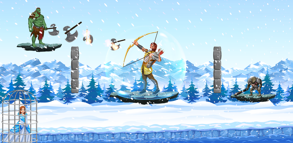 Archery King - عکس بازی موبایلی اندروید