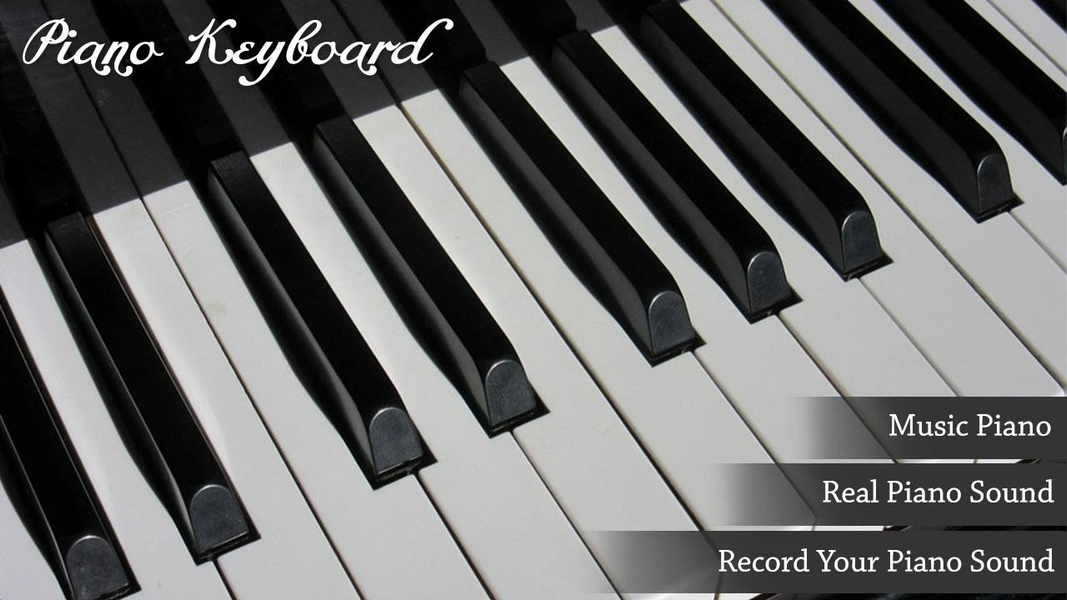 Real Piano Keyboard - عکس برنامه موبایلی اندروید