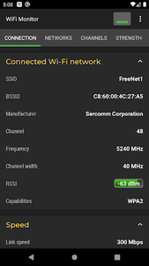 WiFi Monitor: network analyzer - Image screenshot of android app