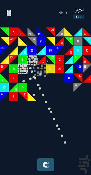 آجر شکن - عکس بازی موبایلی اندروید